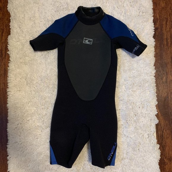 O'neill Wetsuit - YOUTH REACTOR-2 2MM BACK ZIP S/S SPRING WETSUIT
